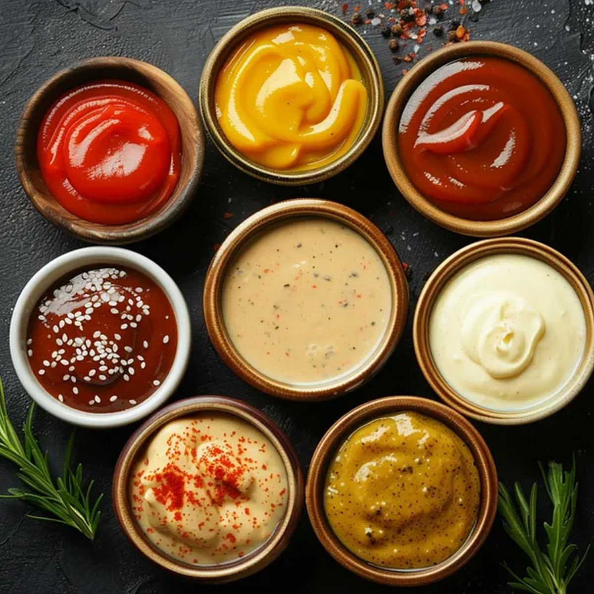 Macro texture of Best Burger Sauces Ranked
