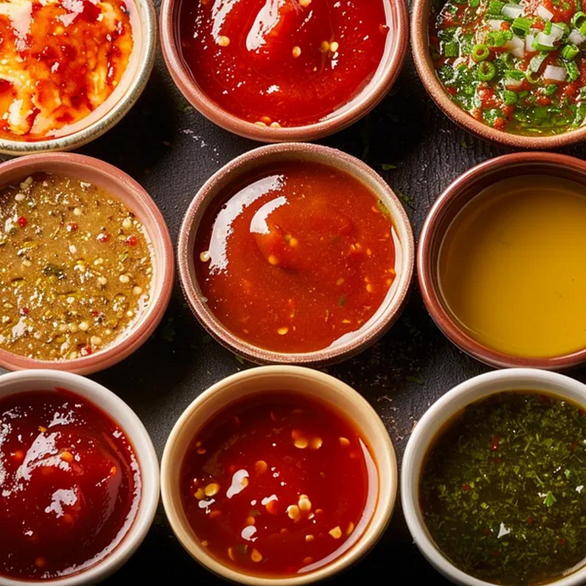 Macro texture of Best Taco Sauces Ranked
