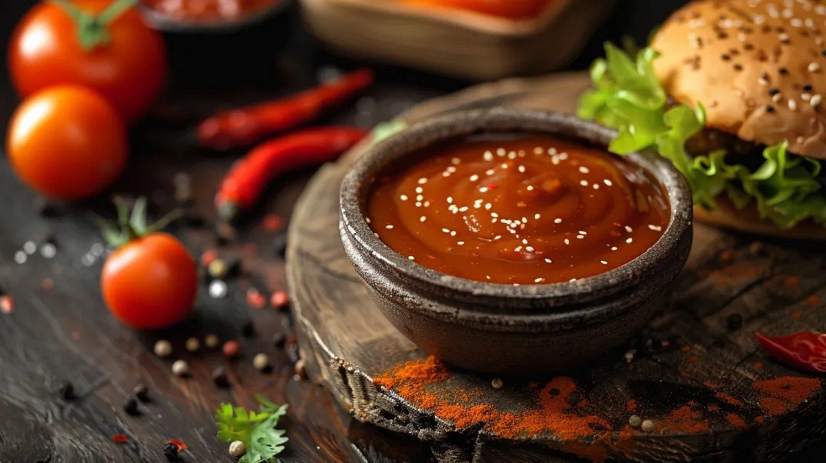 variety of wing sauces served with crispy chicken wings
