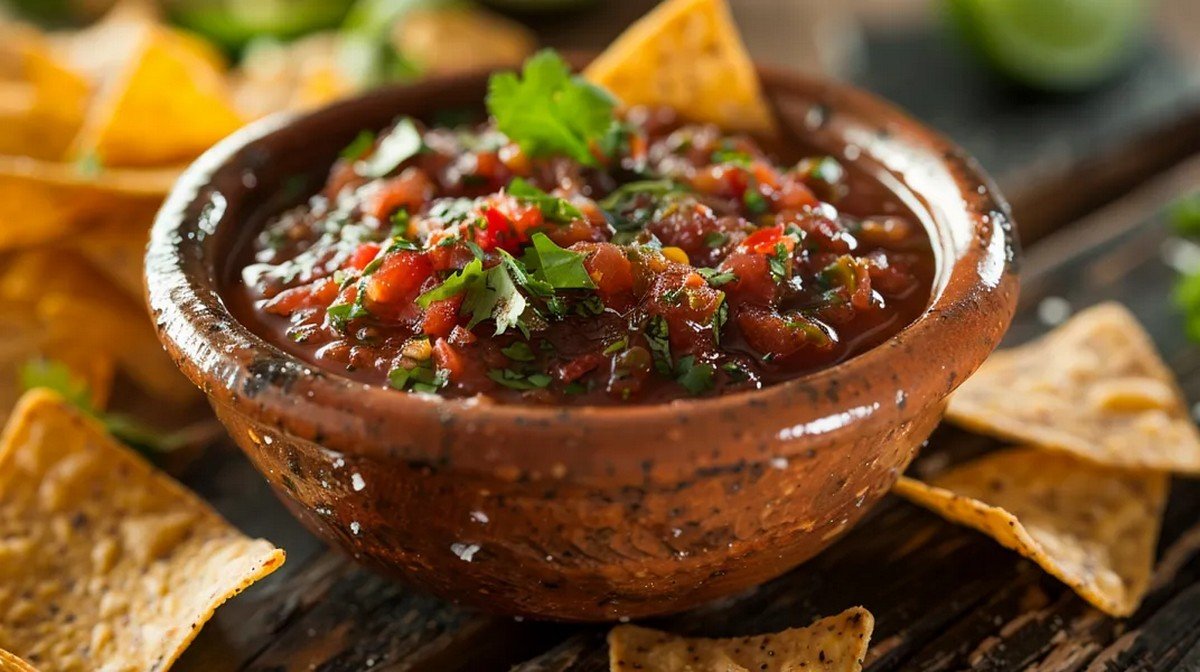 Chipotle Red Chili Salsa hero food photo