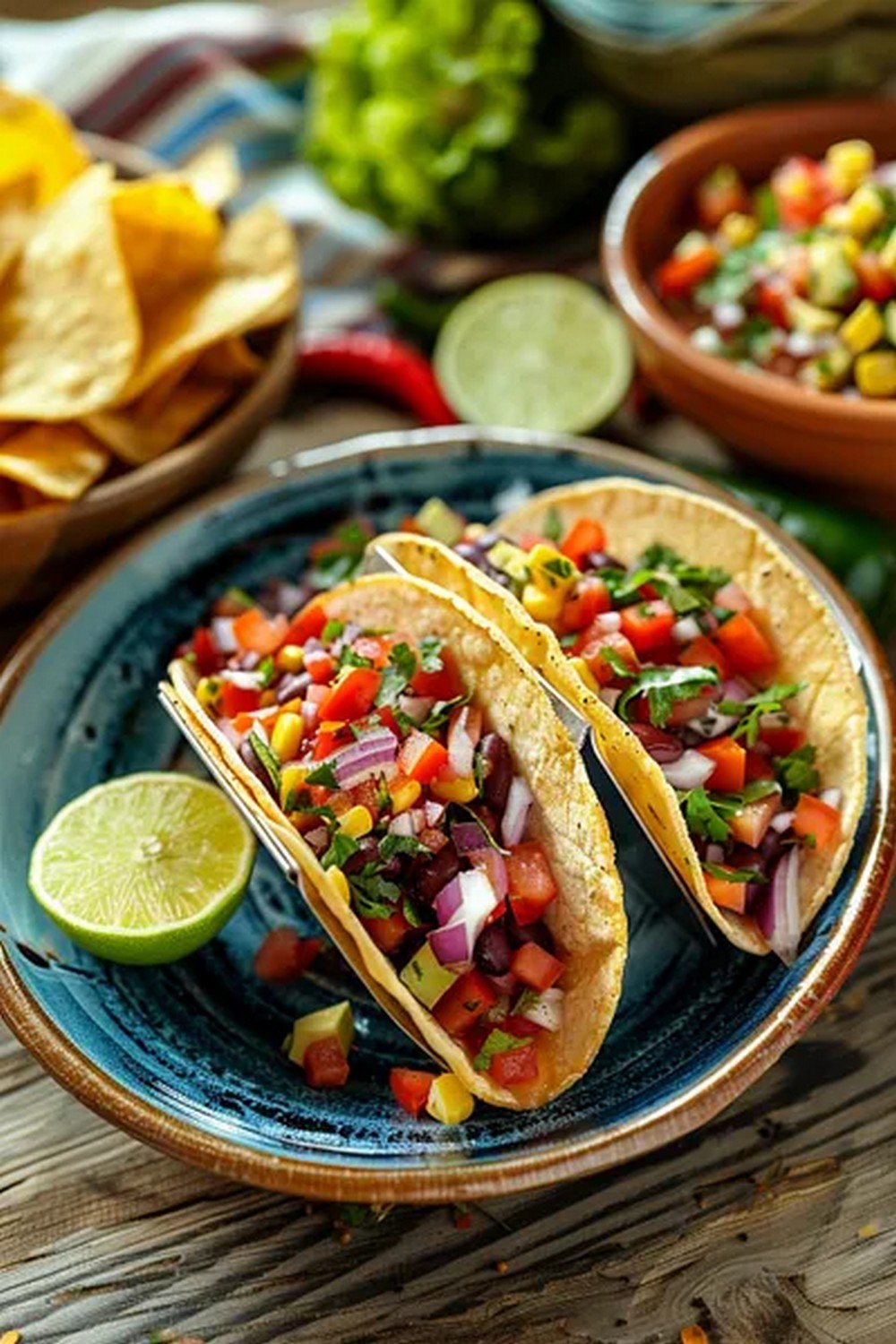 Lifestyle scene with Chipotle Red Chili Salsa
