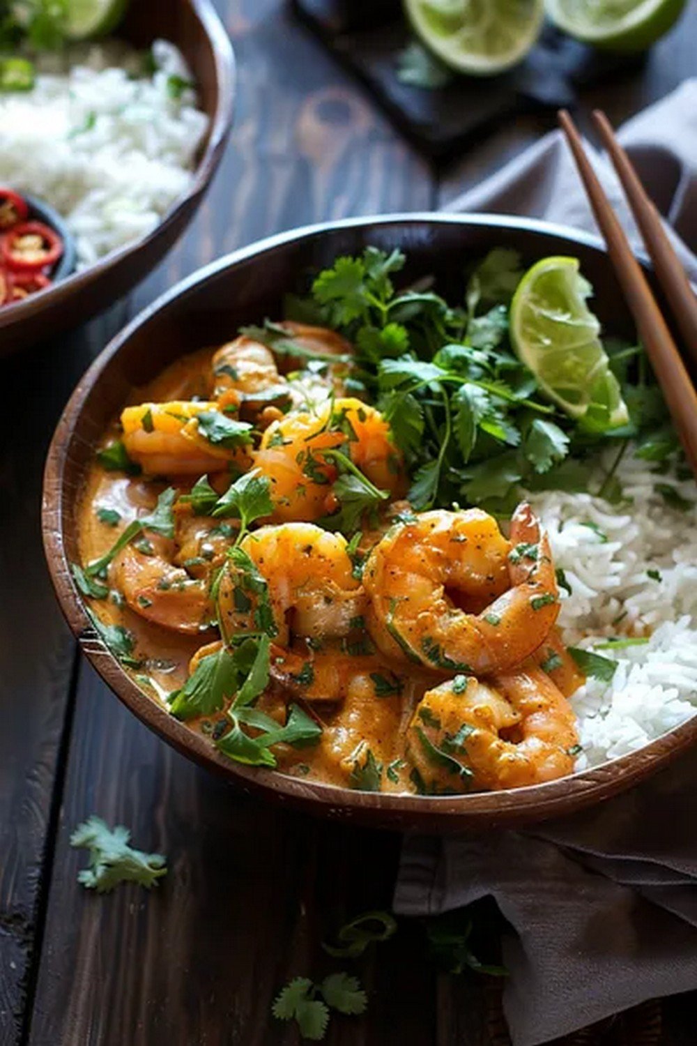 Lifestyle scene with Coconut Curry Sauce
