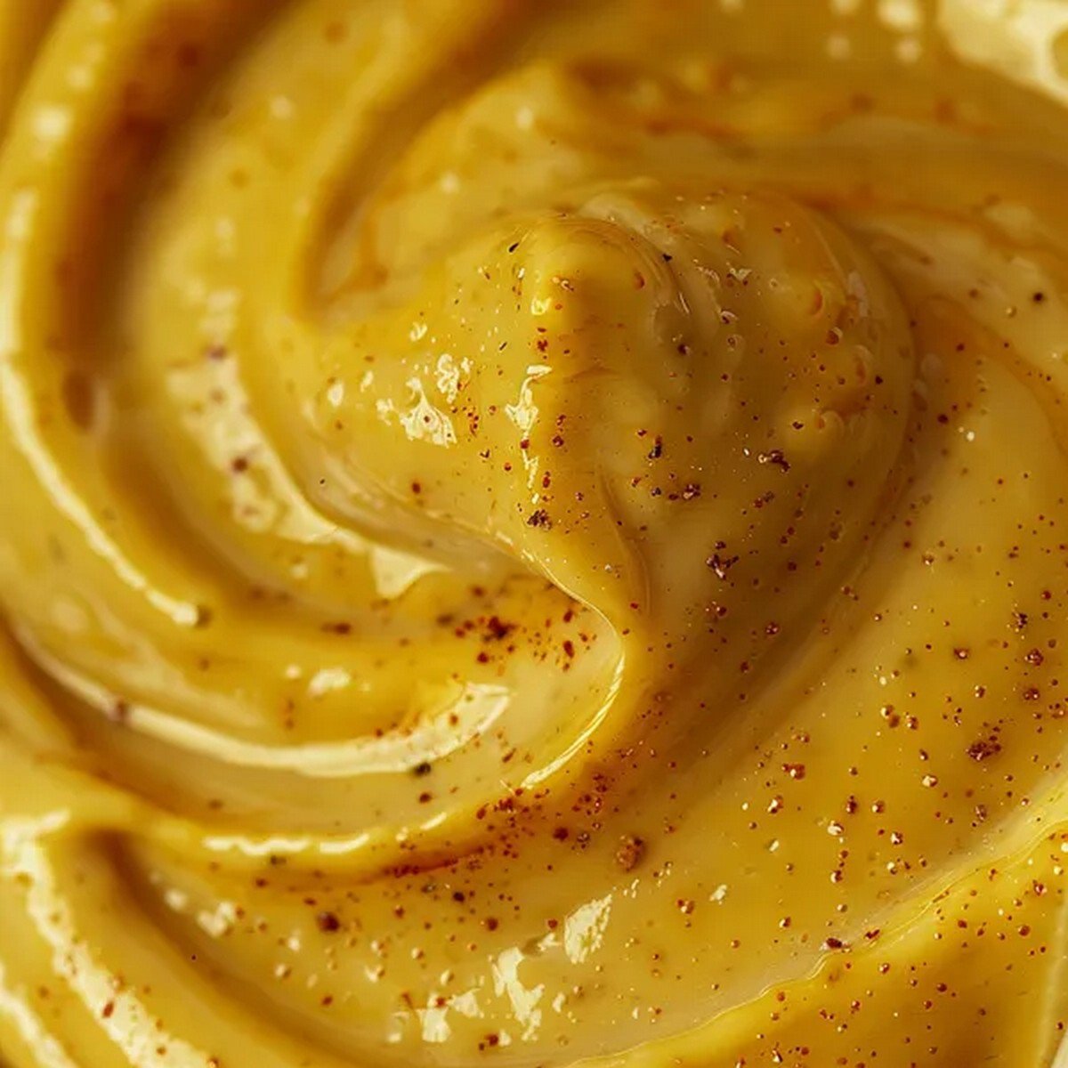 Macro texture of Coconut Curry Sauce
