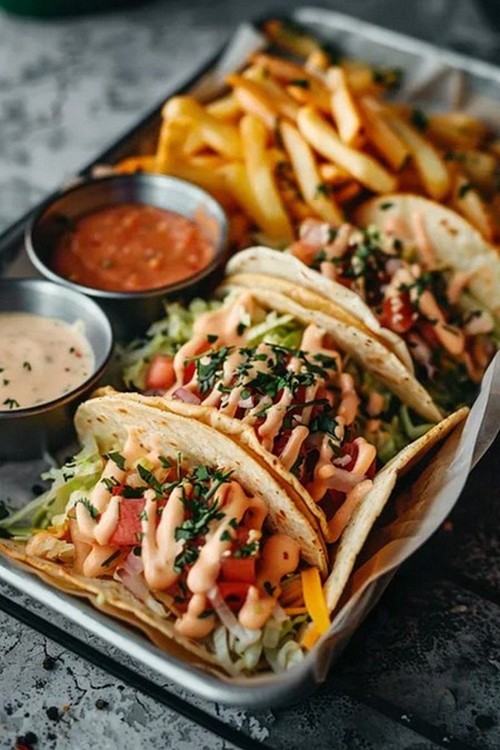 Lifestyle scene with Del Taco Secret Sauce
