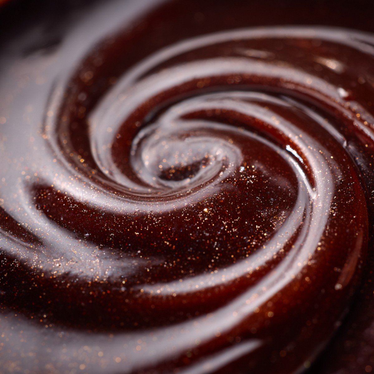 thick demi glace sauce texture close up showing rich reduction
