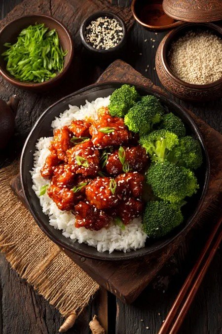 Lifestyle scene with General Tso Sauce
