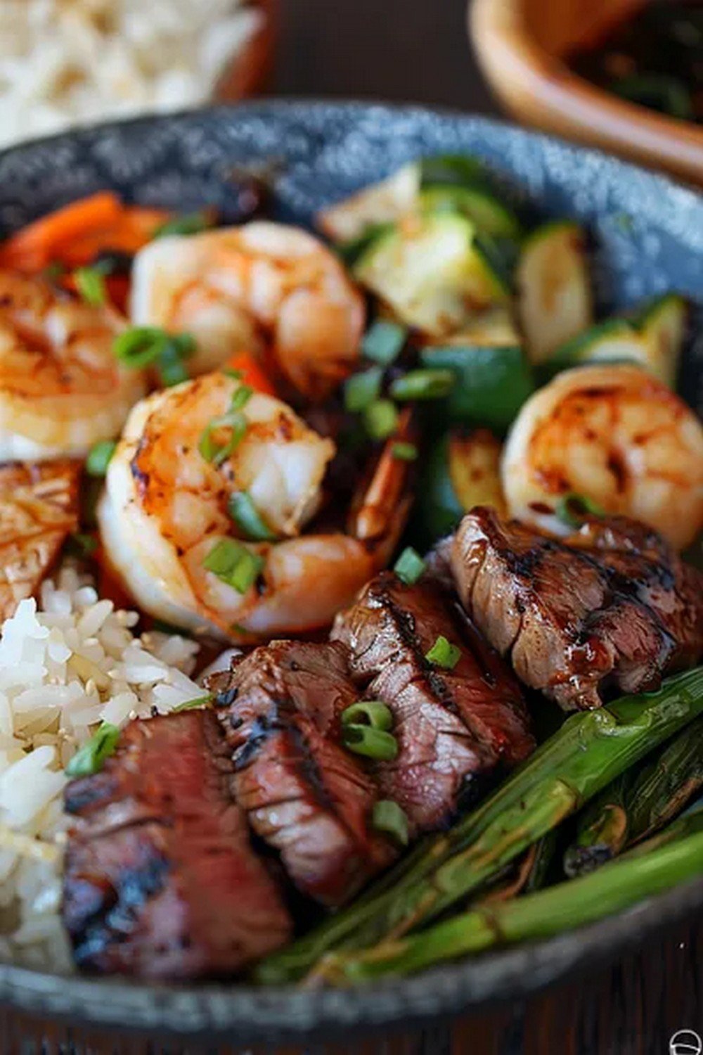 Lifestyle scene with Hibachi Ginger Sauce