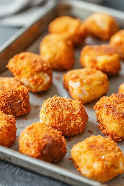 In-N-Out spread served with chicken nuggets