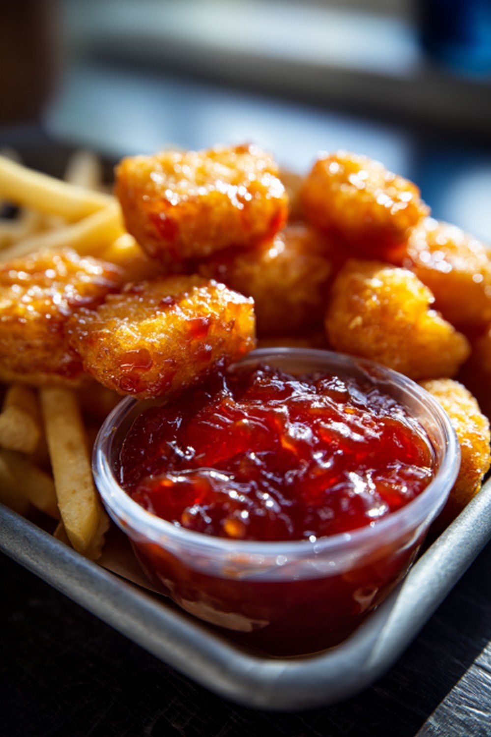 Lifestyle scene with McDonald’s Sweet & Sour Sauce