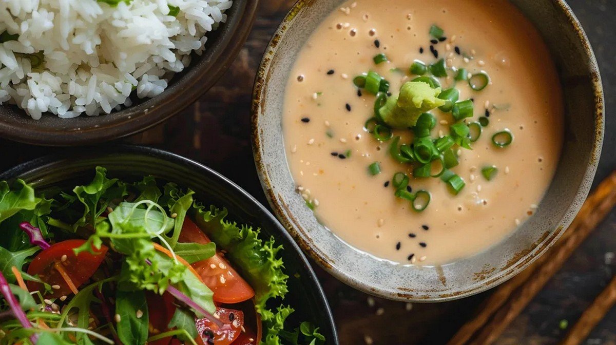 Miso Ginger Sauce hero food photo