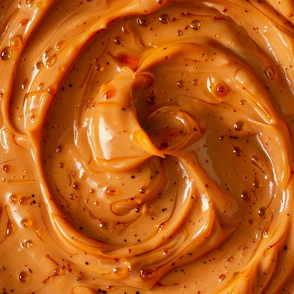 Macro texture of Moe’s Southwest Sauce