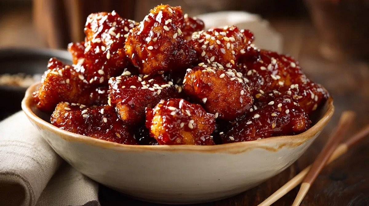 Panda Express Honey Sesame Sauce hero food photo