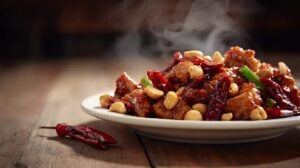 Panda Express Kung Pao Sauce hero food photo