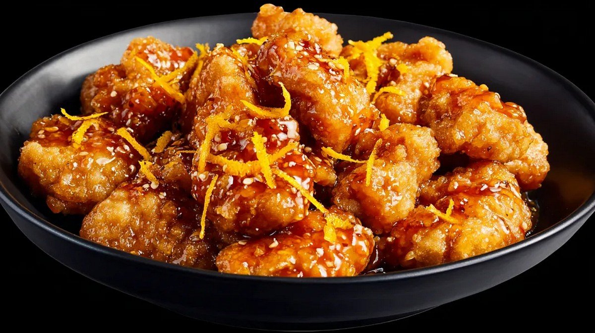 Panda Express Orange Chicken hero food photo
