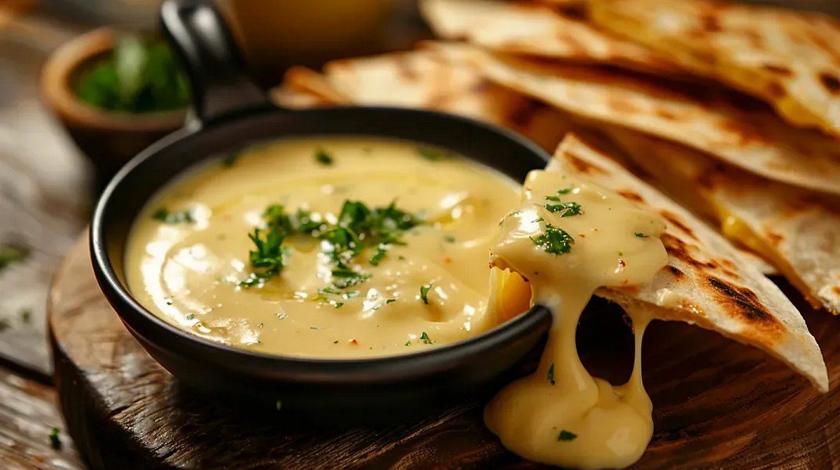 Quesadilla Cheese Sauce hero food photo