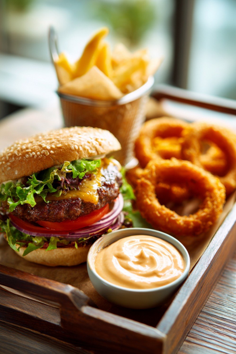 Lifestyle scene with Sonic Signature Sauce