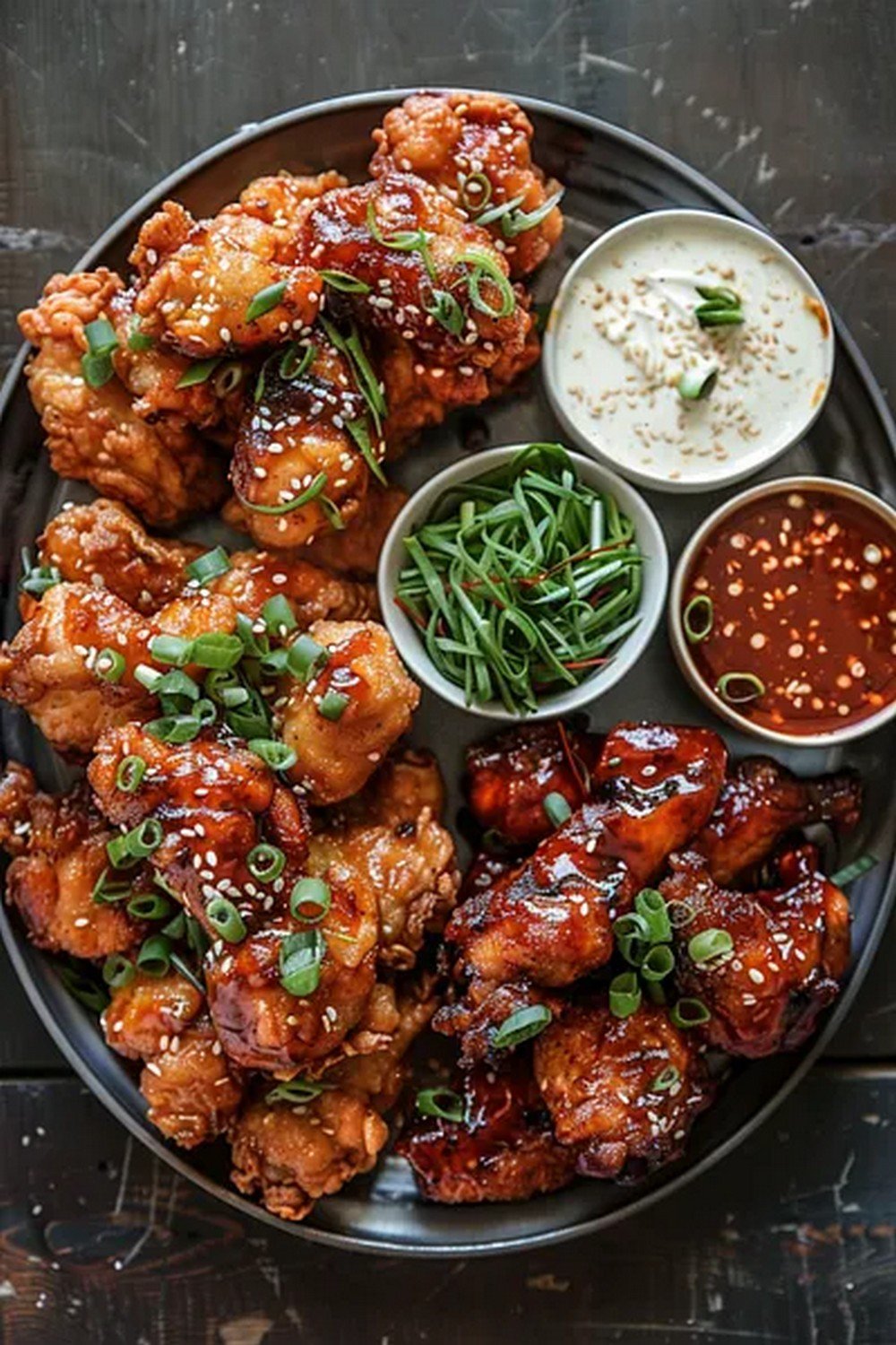 Lifestyle scene with Soy Garlic Glaze
