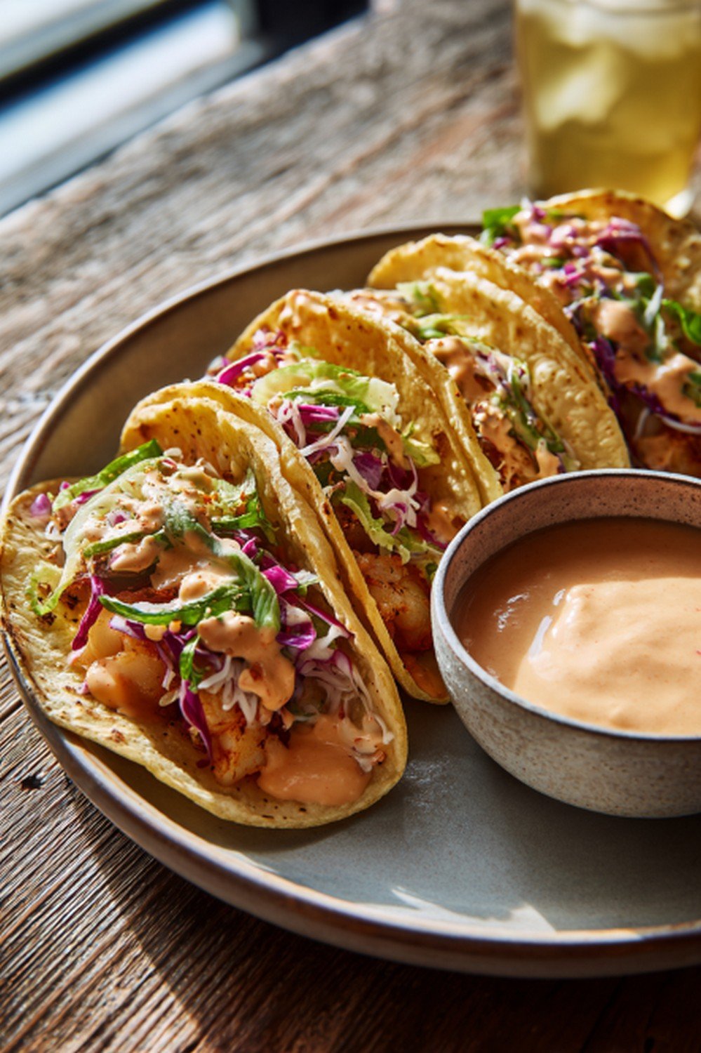 Lifestyle scene with Taco Bell Baja Sauce