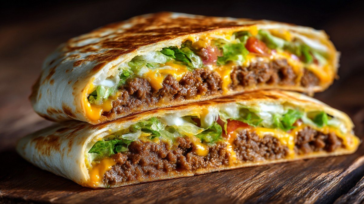 Taco Bell Crunchwrap Supreme hero food photo
