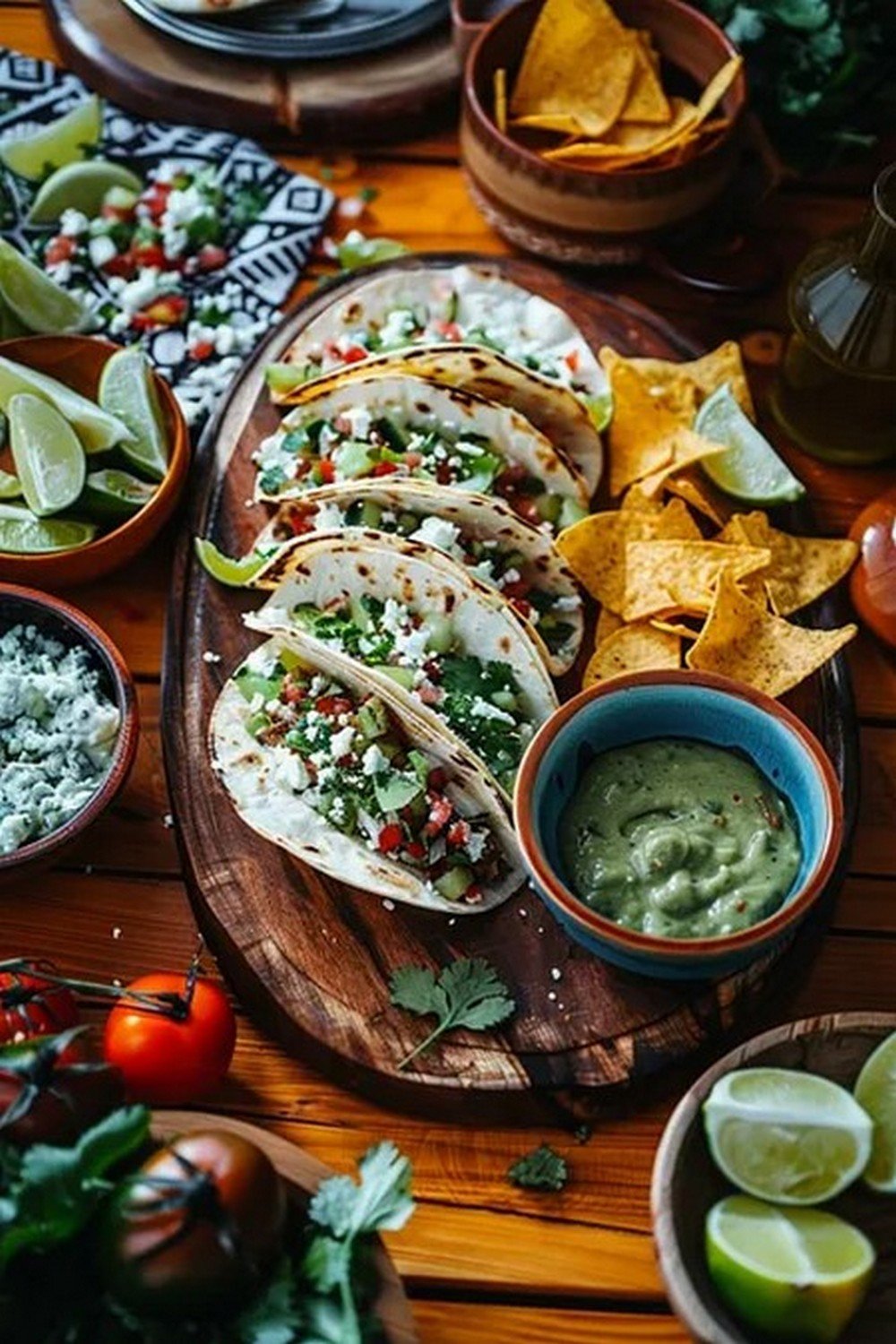 Lifestyle scene with Taco Bell Green Sauce
