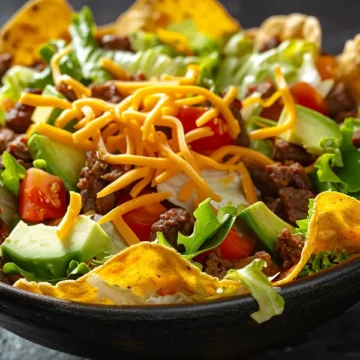 Taco Salad Bowl hero food photo