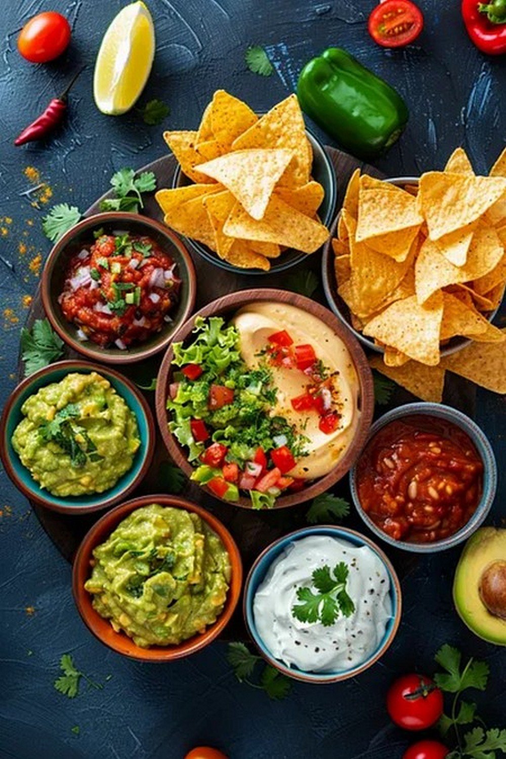 Lifestyle scene with Tex-Mex Party Tray
