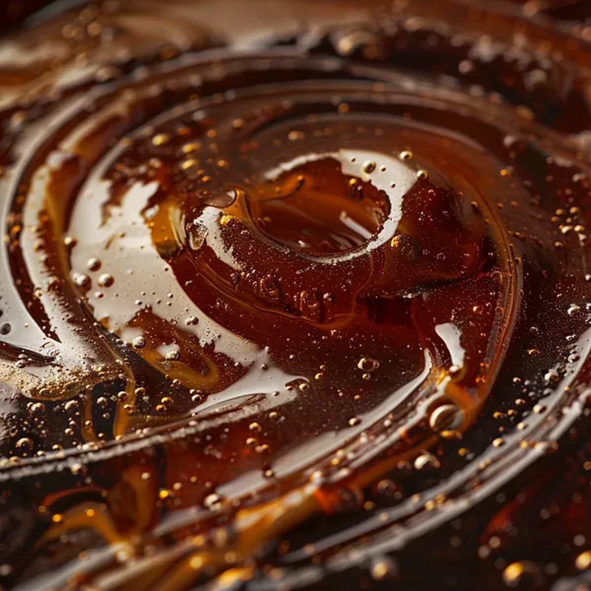 Macro texture of Yoshinoya Teriyaki Sauce

