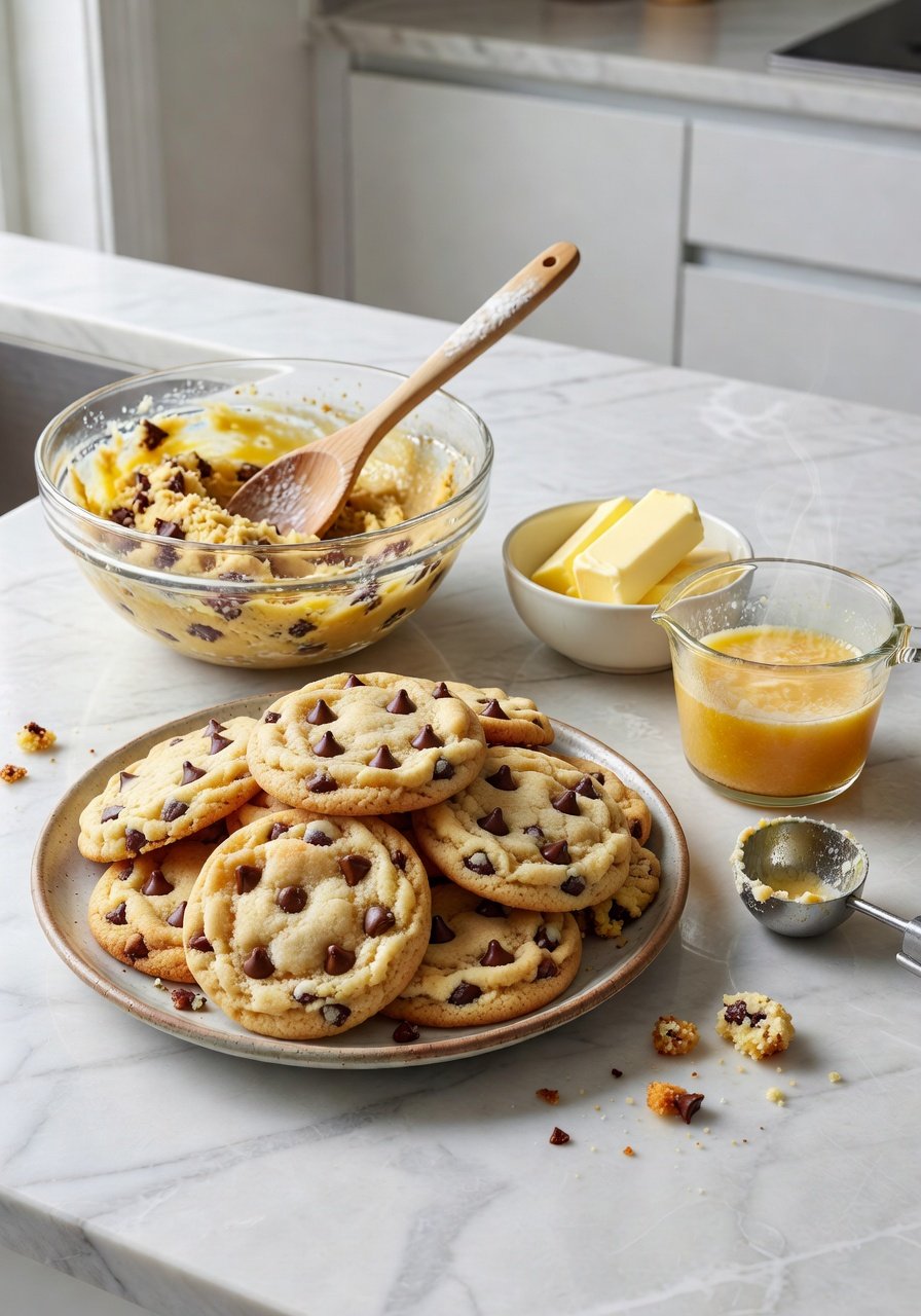 Les Meilleurs Cookies Moelleux aux Pépites de Chocolat — Step 1